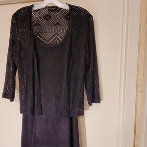 Guess slip crochet dress set 2 pieces